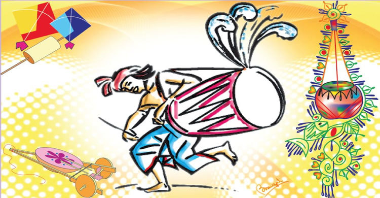 যশোরে বর্ষবরণ অনুষ্ঠান চলবে রাত ১০টা পর্যন্ত