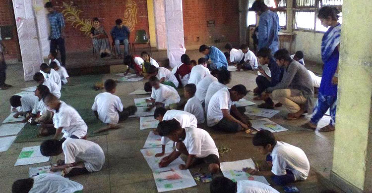 সুবিধাবঞ্চিত শিশুদের জন্য চিত্রাঙ্কন প্রতিযোগিতা