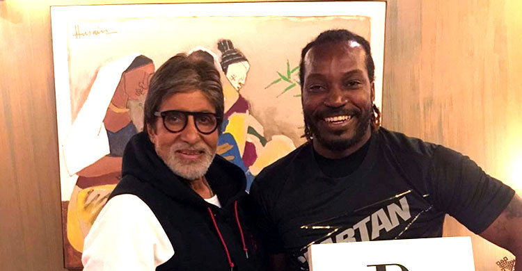 ভারতের বিপক্ষে গেইলের সেঞ্চুরি চান অমিতাভ 