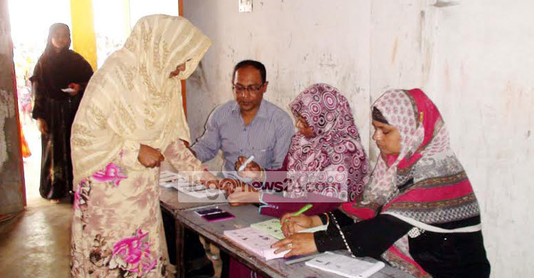 জামালপুরে একটি কেন্দ্রে ভোটগ্রহণ স্থগিত