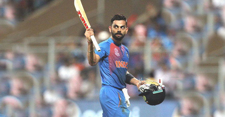 গেইল-ম্যাককালামকে ছাড়িয়ে শীর্ষে কোহলি