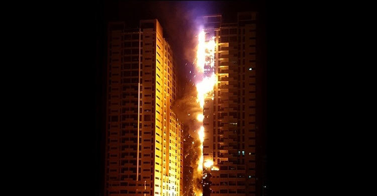 আরব আমিরাতে আবাসিক ভবনে অগ্নিকাণ্ড