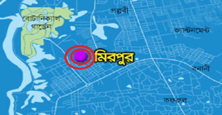 মিরপুর সড়কে যান চলাচল বন্ধ