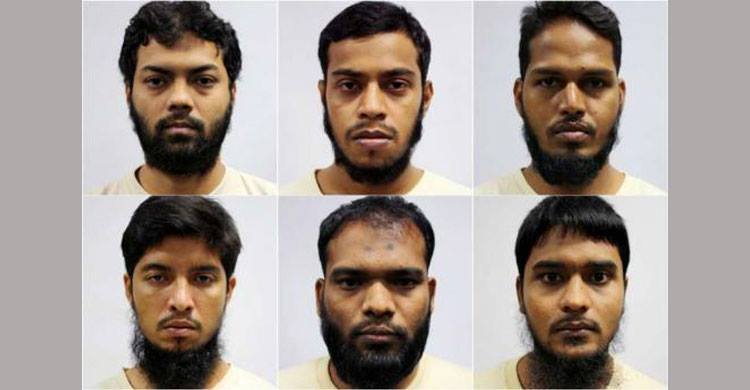 Six Bangladeshi charged in Singapore with financing terrorism 