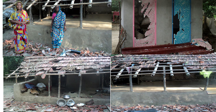 নির্বাচনী সহিংসতায় পুরুষ শূন্য দাতখালি গ্রাম