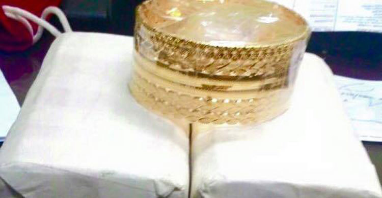 84 gold bars seized at Shahjalal airport 