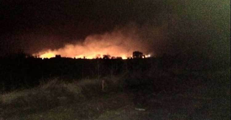 Ammunition depot fire in India kill 20 Army