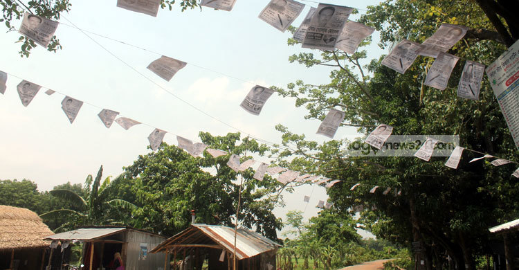 ঝিনাইদহে হুমকি-ধামকির মধ্যে চলছে প্রচারণা