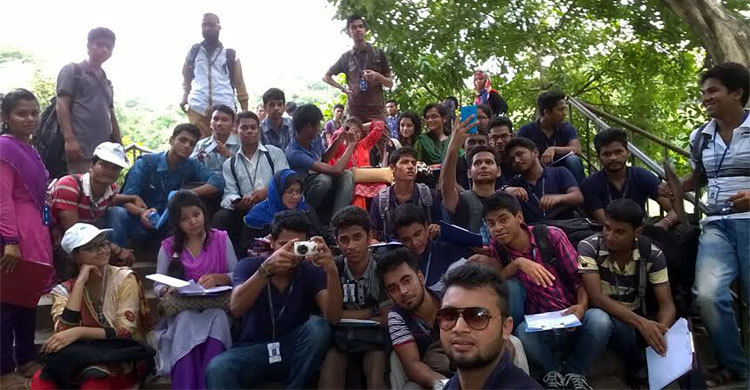 জবির ভূগোল ও পরিবেশ বিভাগের ফিল্ড রিসার্চ সিলেটে