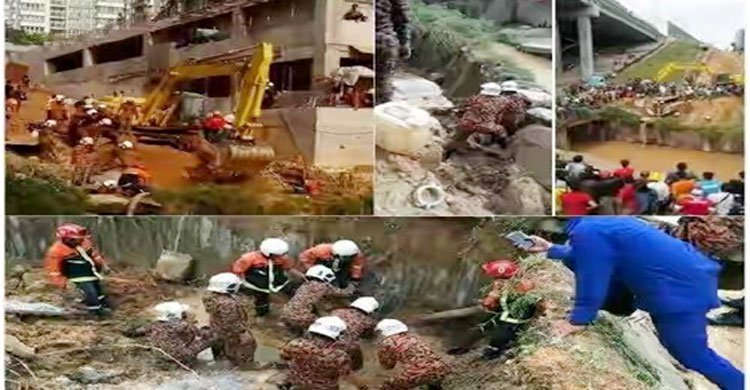 Bangladeshi dies after landslide in Malaysia 