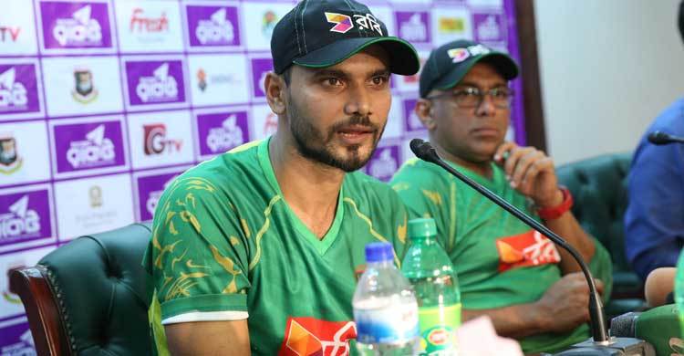 We want to play ‘all-out aggressive cricket’: Mashrafe 
