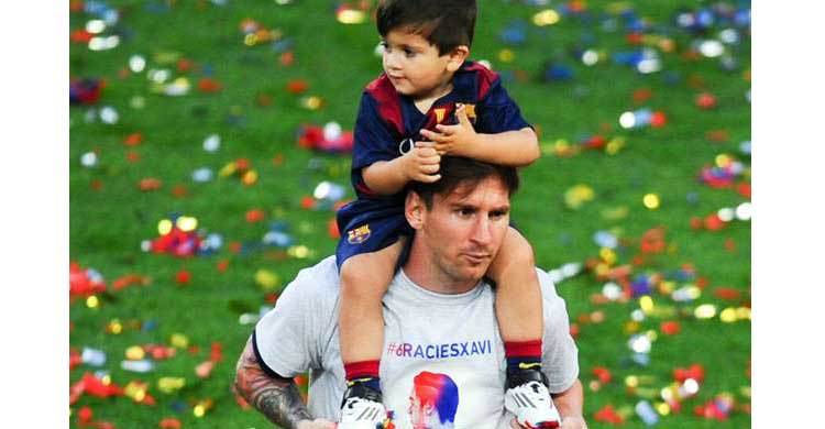 Messi’s son joins Barcelona baby team
