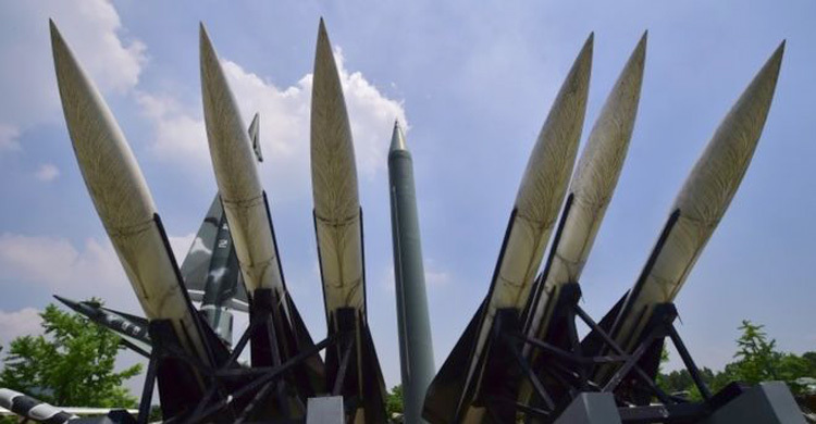 N. Korea ‘fires three ballistic missiles into sea’