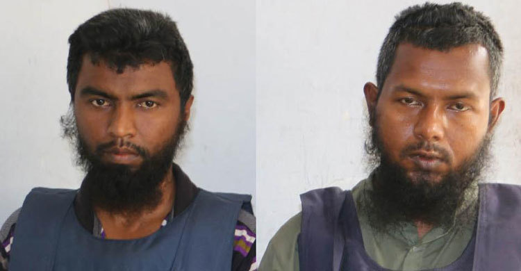 নীলফামারীতে জেএমবি সহোদরকে তিনদিনের রিমান্ড