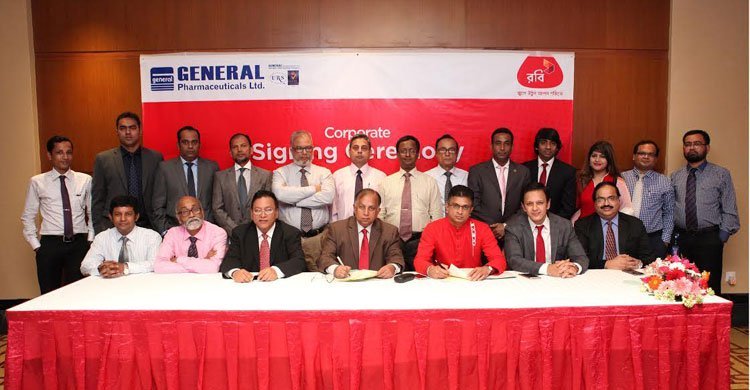 Robi signs corporate agreement with General Pharma
