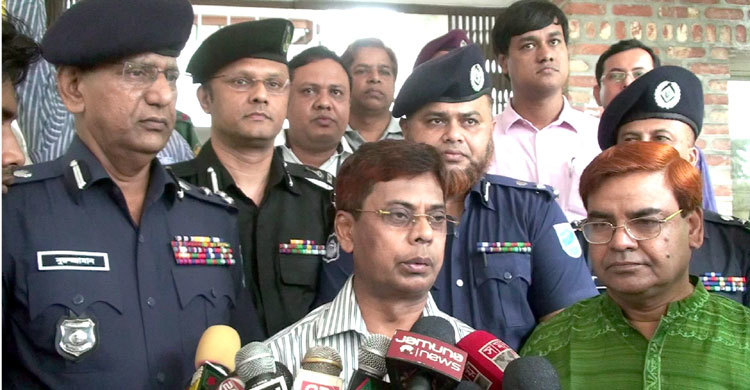 আইনশৃঙ্খলা পরিস্থিতি আগের চেয়ে ভালো : শহিদুল হক 