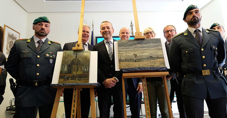Stolen Van Gogh paintings found in Italy
