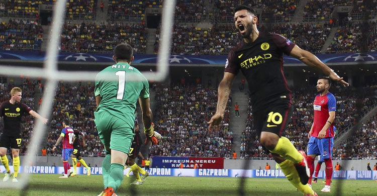 Guardiola responds after Aguero misses two penalties 