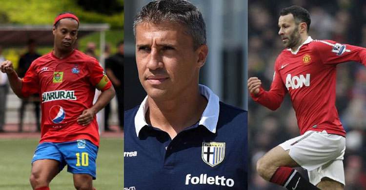 Crespo, Ronaldinho, Paul Scholes and Ryan Giggs to play in India 