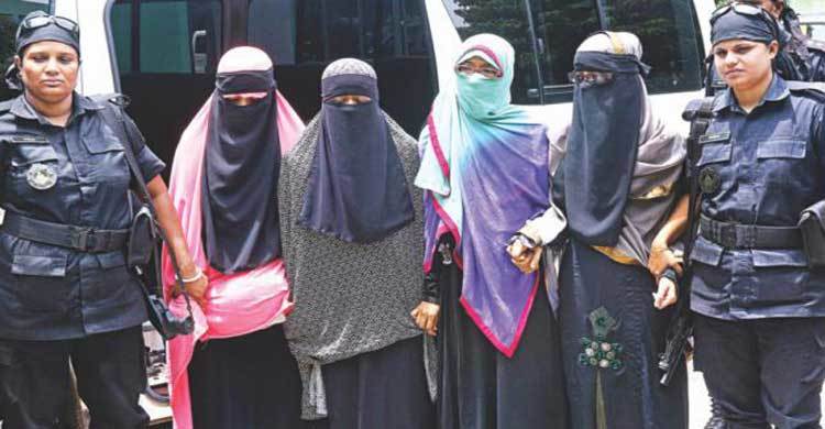 4 female JMB members on 4-day fresh remand