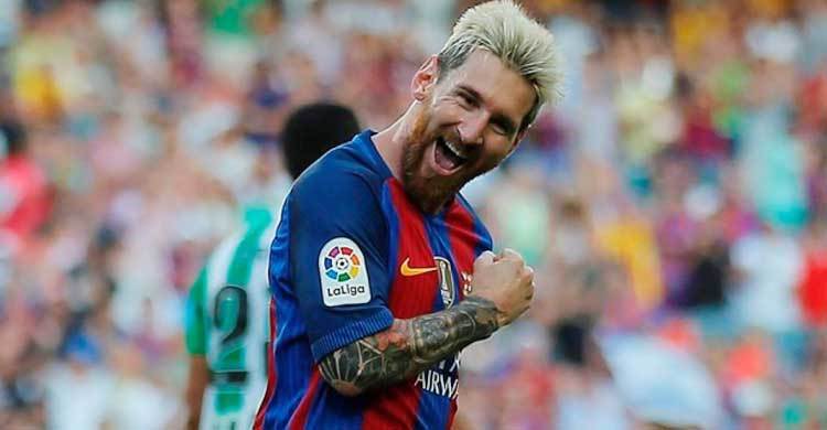 Messi, Suarez share 5 goals in Barcelona win