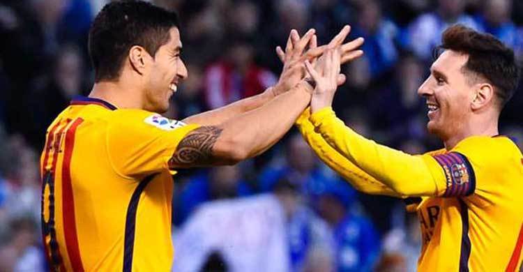 Football without Messi is a poorer place: Suarez