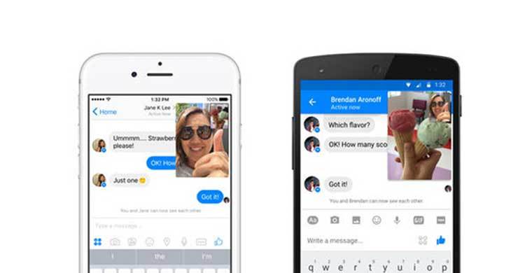 Facebook introduces instant video for Messenger 