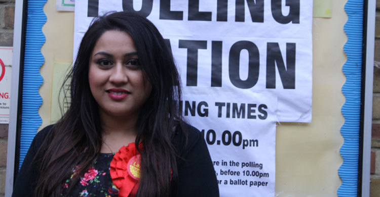 ব্রিটেনের প্রথম নারী মেয়র বাংলাদেশের নাদিয়া