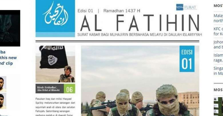 ISIS launches first Malay language newspaper in South-east Asia