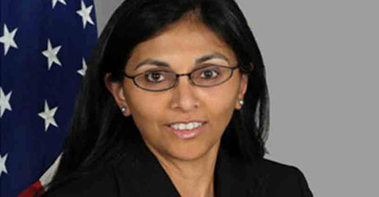 Nisha Desai Biswal in Dhaka 