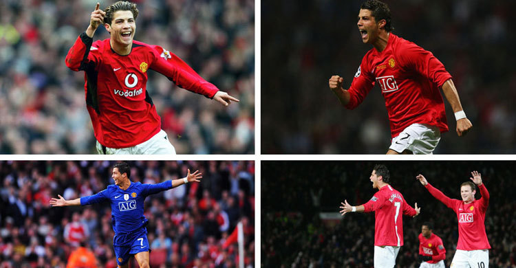 Ronaldo reaches Manchester United anniversary