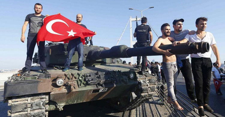 Timeline of the attempted coup in Turkey 