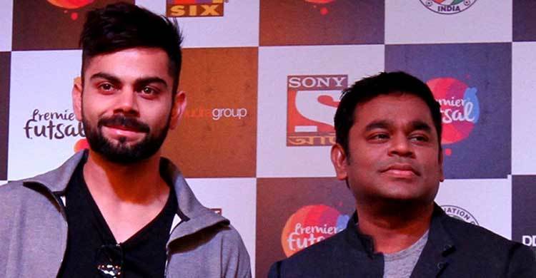 Virat Kohli to sing for A.R.Rahman 