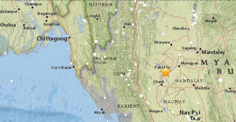 Mild tremor shakes Ctg, Sylhet 