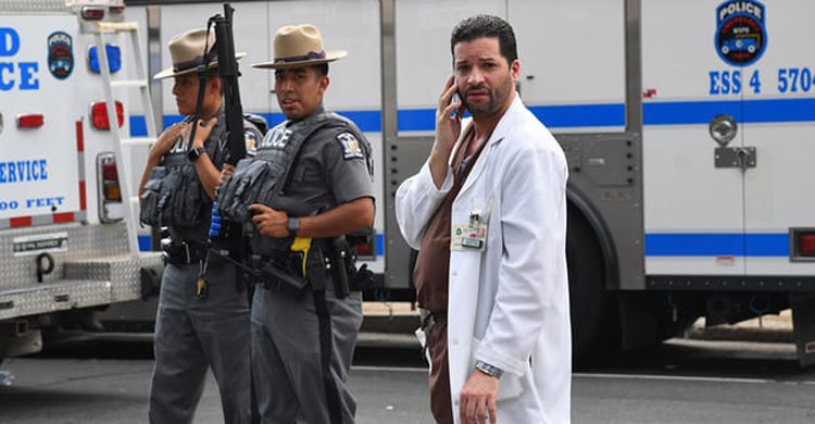 Doctor killed, 6 wounded in New York hospital shooting