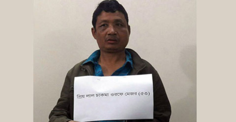 রাঙামাটিতে অস্ত্রসহ জেএসএস সদস্য আটক