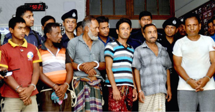 বগুড়ায় নৈশ প্রহরী হত্যার ঘটনায় গ্রেফতার ৬