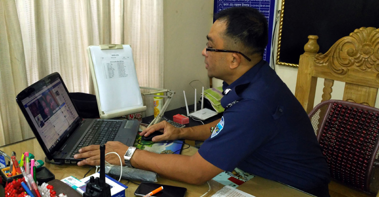 ফেসবুক কার্যক্রমে এগিয়ে ব্রাহ্মণবাড়িয়া মডেল থানা