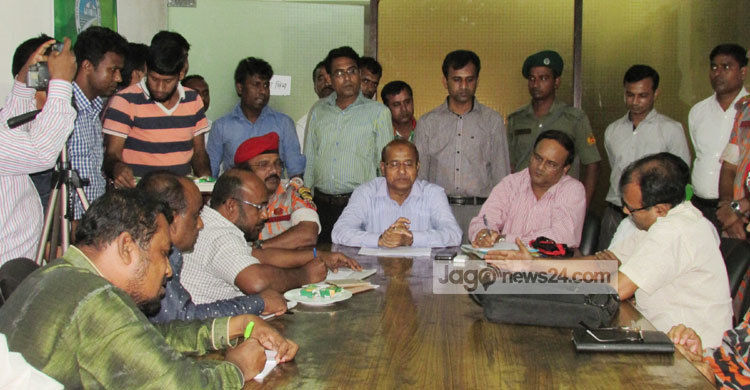 শটসার্কিট থেকে আগুন লাগেনি বেনাপোল বন্দরে 