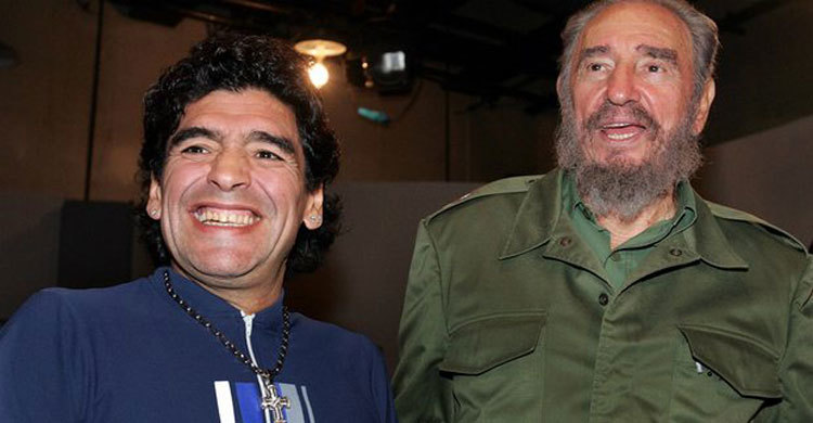 Maradona hails Fidel Castro as ‘Second Father’