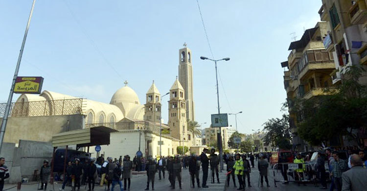 মিসরে গির্জায় হামলার দায় স্বীকার আইএসের