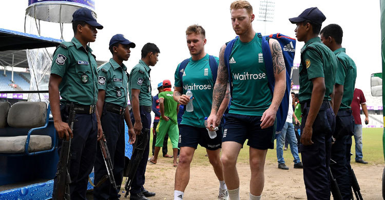 England cloaked in security blanket