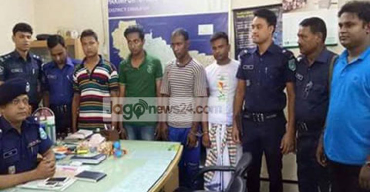 ব্যবসায়ী অপহরণের অভিযোগে গ্রেফতার ৪