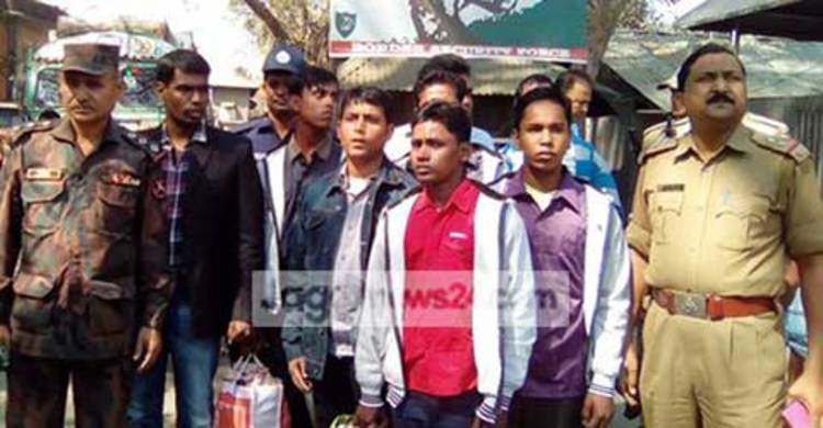 ভারতে ১৭ মাস কারাভোগ শেষে ফিরলেন ৫ বাংলাদেশি