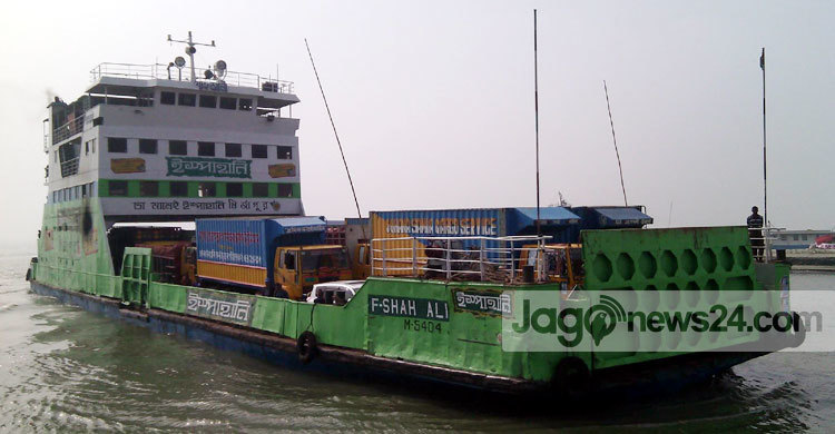 শিমুলিয়া-কাঁঠালবাড়ি নতুন ফেরিঘাট চালু রোববার