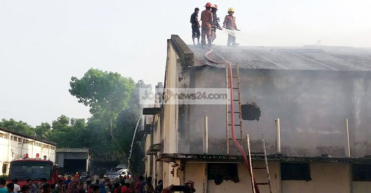 ফরিদপুরে জুট মিলে আগুন : ছয় কোটি টাকার ক্ষতি