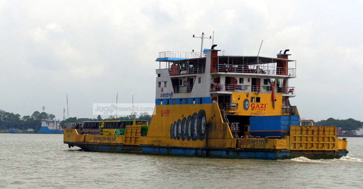৪ ঘণ্টা পর শিমুলিয়া-কাওড়াকান্দিতে ফেরি চলাচল শুরু