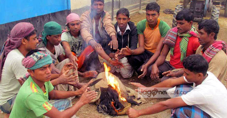 গাইবান্ধায় শীত নামে ভোর ও সন্ধ্যায়