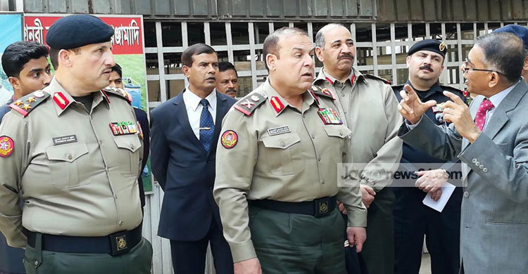 কুয়েত সশস্ত্র বাহিনীর প্রতিনিধি দলের টিটিটিআই পরিদর্শন