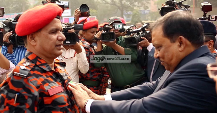 প্রেসিডেন্ট পদক পেলেন গাজীপুর ফায়ার সার্ভিসের উপ-সহকারী 